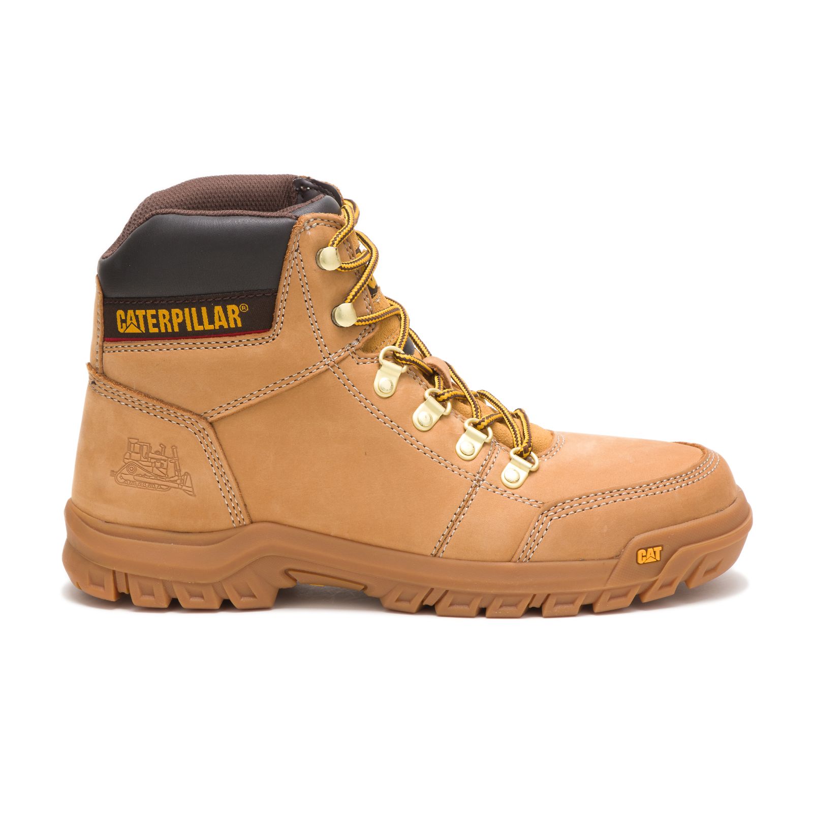 Caterpillar Boots South Africa - Cat Men's Outline Work Boots Orange WH6759418